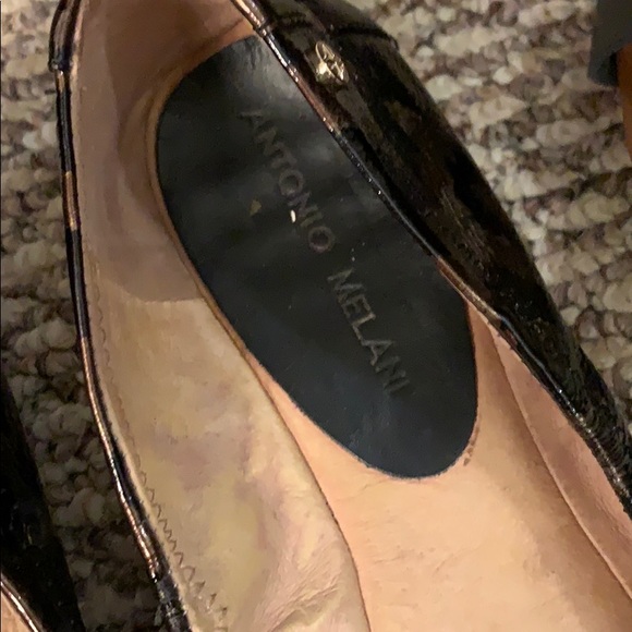 Antonio melani leather leopard print flats size 9 - Picture 2 of 3